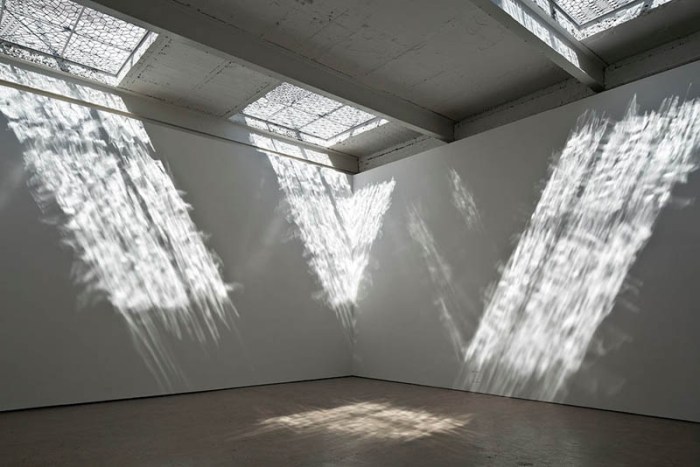 Richard Wright, Modern Institute, Aird's Lane glass skylight installation